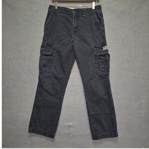 Unionbay Cargo Pants Utility Streetwear 31x30 Faded Navy Multi-Pocket y2k